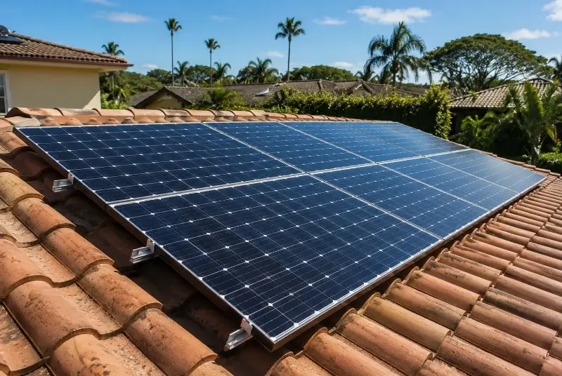Installation de panneaux solaires à Niederhaslach